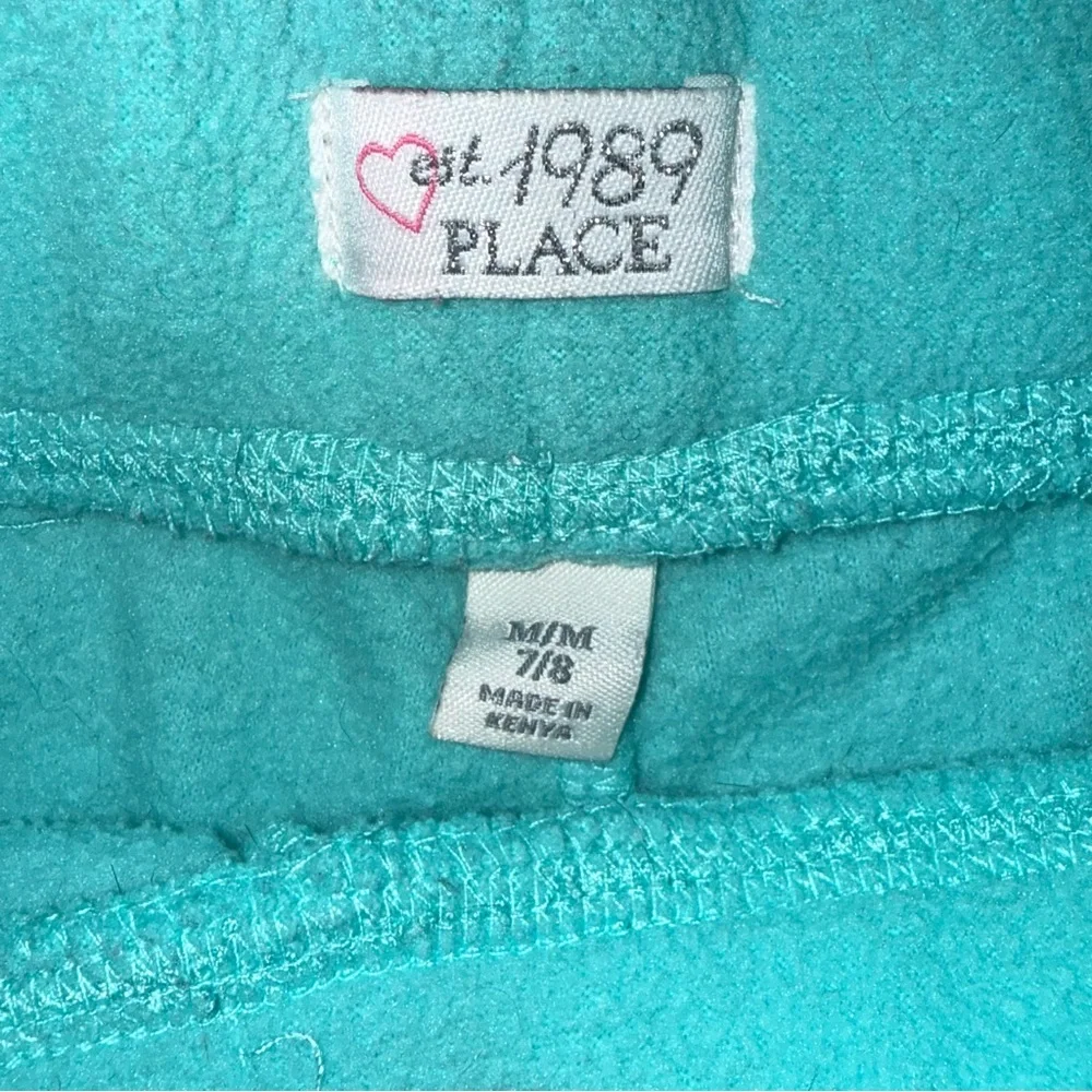 Children Place 1989 Girls Sweatpants Aqua Size M 7-8 lightweight